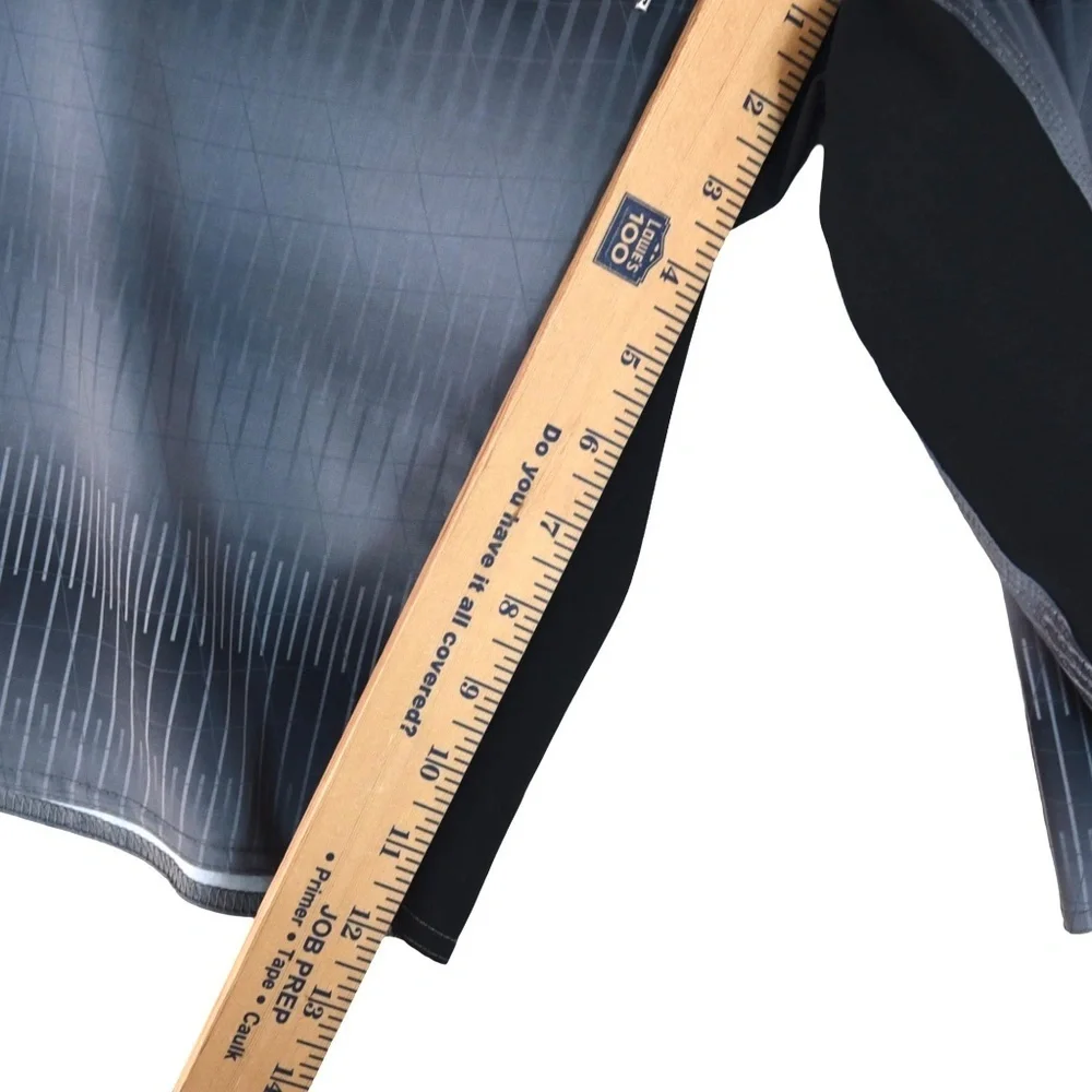 Billabong Recycled Fluid Pro Board Shorts Men’s 42 Black Gray Gradient Surf Swim
